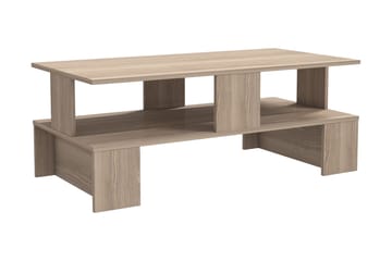 Velenje Sofabord 120 cm - Natur/Mørkebrun - Møbler - Bord - Sofabord & salongbord - Sofabord med oppbevaring