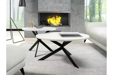 Wardner Sofabord - Hvid - Møbler - Bord - Sofabord & salongbord