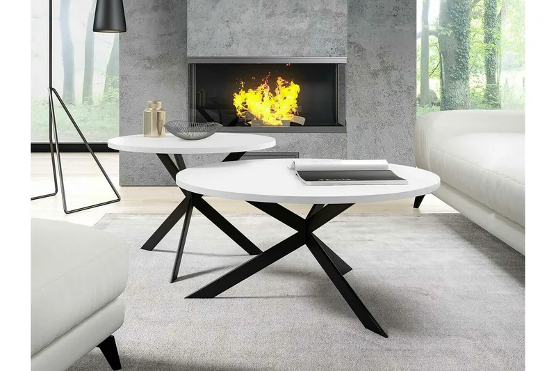 Wardner Sofabord - Hvid - Møbler - Bord - Sofabord & salongbord