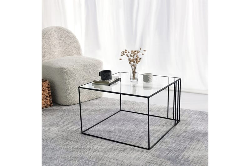 Wijkan Sofabord 55 cm - Svart - Møbler - Bord - Sofabord & salongbord