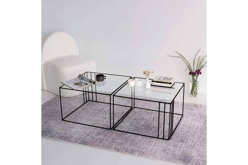 Wijkan Sofabord 55 cm - Svart - Møbler - Bord - Sofabord & salongbord