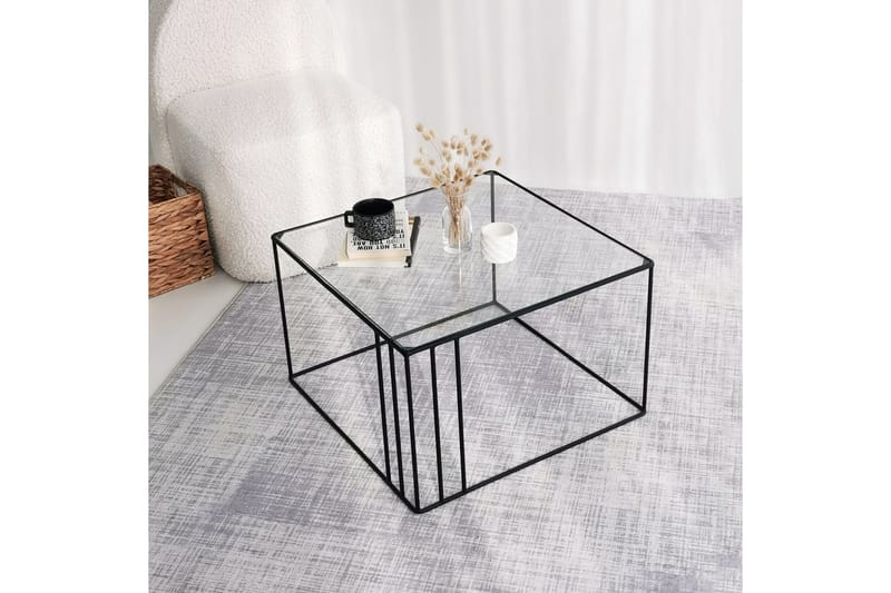 Wijkan Sofabord 55 cm - Svart - Møbler - Bord - Sofabord & salongbord