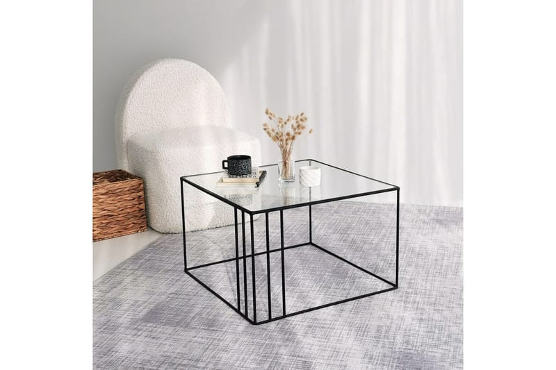 Wijkan Sofabord 55 cm - Svart - Møbler - Bord - Sofabord & salongbord
