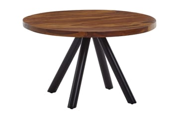Wilhem 60 cm Rundt Sofabord i Eik - Brun - Møbler - Bord - Sofabord & salongbord