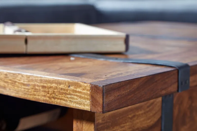 Wilhem Sofabord 100 cm Rektangulær - Natur - Møbler - Bord - Sofabord & salongbord