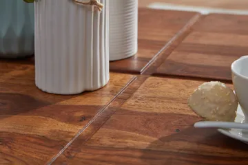 Wilhem Sofabord 58 cm Firekantet - Natur - Møbler - Bord - Sofabord & salongbord