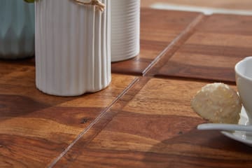 Wilhem Sofabord 58 cm Firekantet - Natur - Møbler - Bord - Sofabord & salongbord