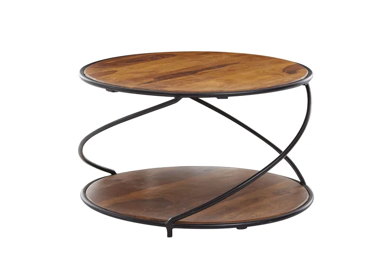 Wilhem Sofabord 58 cm Rundt, Natur