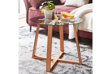 Wilhem Sofabord 58 cm Rundt - Natur - Møbler - Bord - Sofabord & salongbord