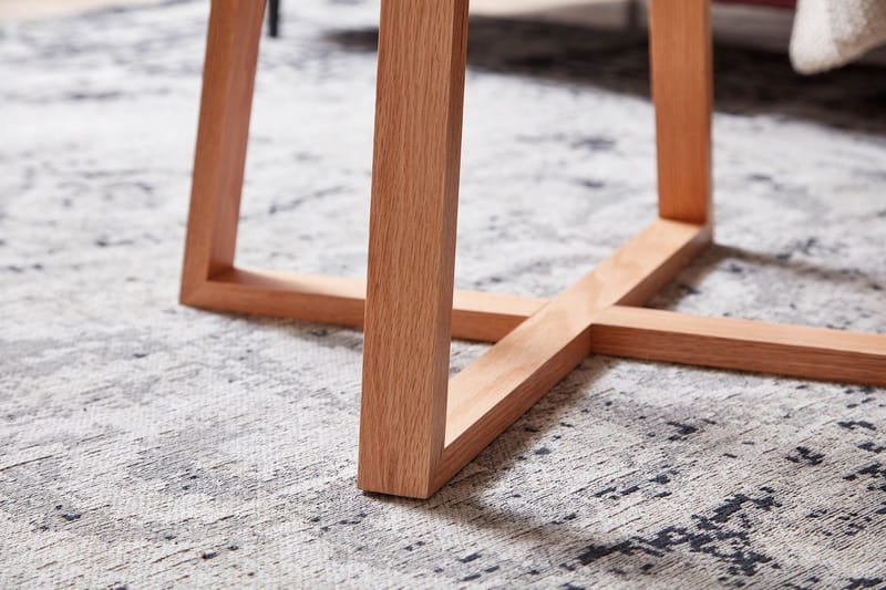 Wilhem Sofabord 58 cm Rundt - Natur - Møbler - Bord - Sofabord & salongbord