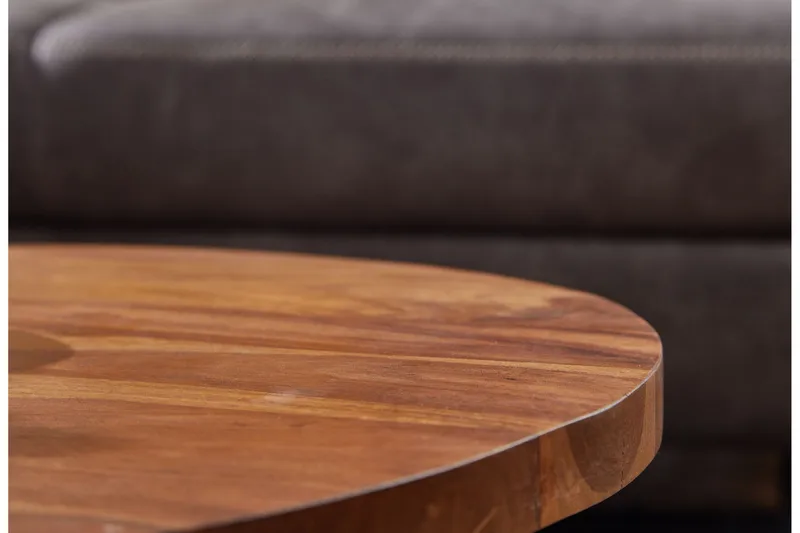 Wilhem Sofabord 60 cm Rund - Natur - Møbler - Bord - Sofabord & salongbord