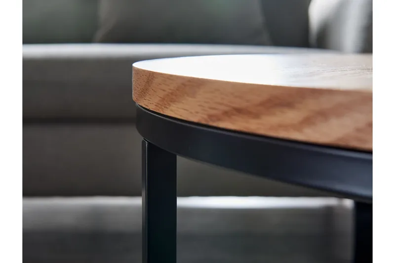 Wilhem Sofabord 70 cm Rund - Natur - Møbler - Bord - Sofabord & salongbord