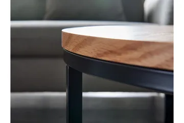 Wilhem Sofabord 70 cm Rund - Natur - Møbler - Bord - Sofabord & salongbord