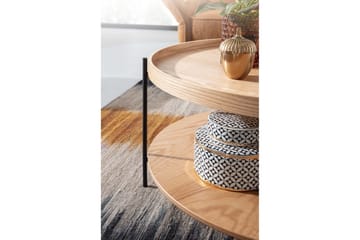 Wilhem Sofabord 78 cm Rund - Natur - Møbler - Bord - Sofabord & salongbord
