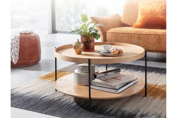Wilhem Sofabord 78 cm Rund - Natur - Møbler - Bord - Sofabord & salongbord