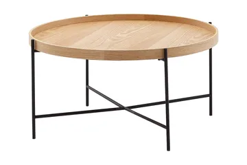 Wilhem Sofabord 78 cm Rund - Natur - Møbler - Bord - Sofabord & salongbord