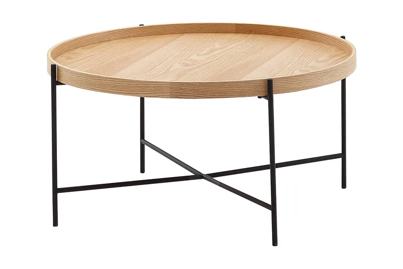 Wilhem Sofabord 78 cm Rund, Natur