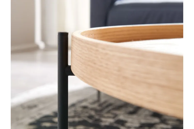 Wilhem Sofabord 78 cm Rund - Natur - Møbler - Bord - Sofabord & salongbord