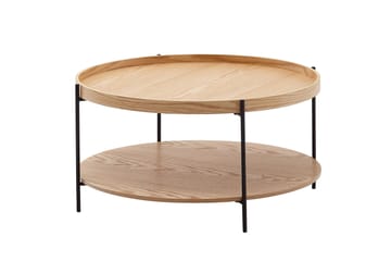 Wilhem Sofabord 78 cm Rund - Natur - Møbler - Bord - Sofabord & salongbord