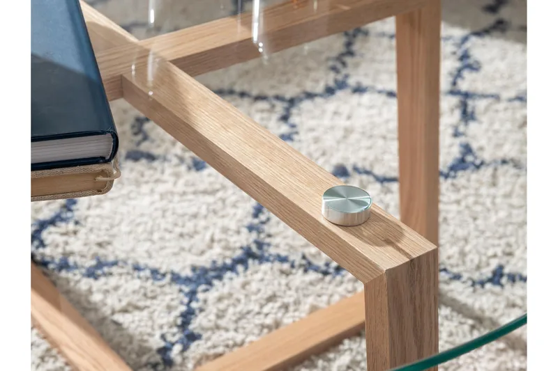 Wilhem Sofabord 78 cm Rundt - Natur - Møbler - Bord - Sofabord & salongbord