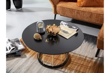 Wilhem Sofabord 80 cm Rektangulær - Svart - Møbler - Bord - Sofabord & salongbord