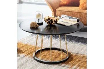 Wilhem Sofabord 80 cm Rektangulær - Svart - Møbler - Bord - Sofabord & salongbord