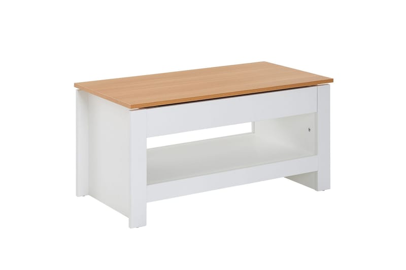 Wilhem Sofabord 85 cm Rektangulær - Hvit - Møbler - Bord - Sofabord & salongbord