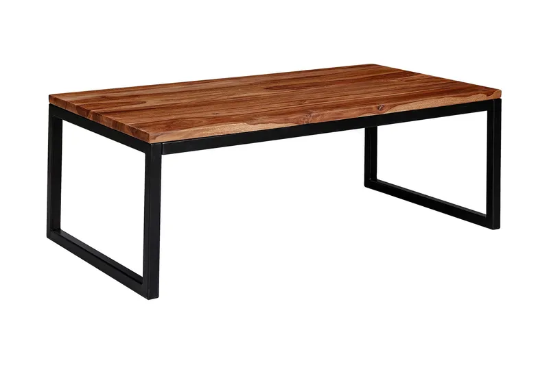 Willowdale Sofabord 110 cm, Teak/Svart