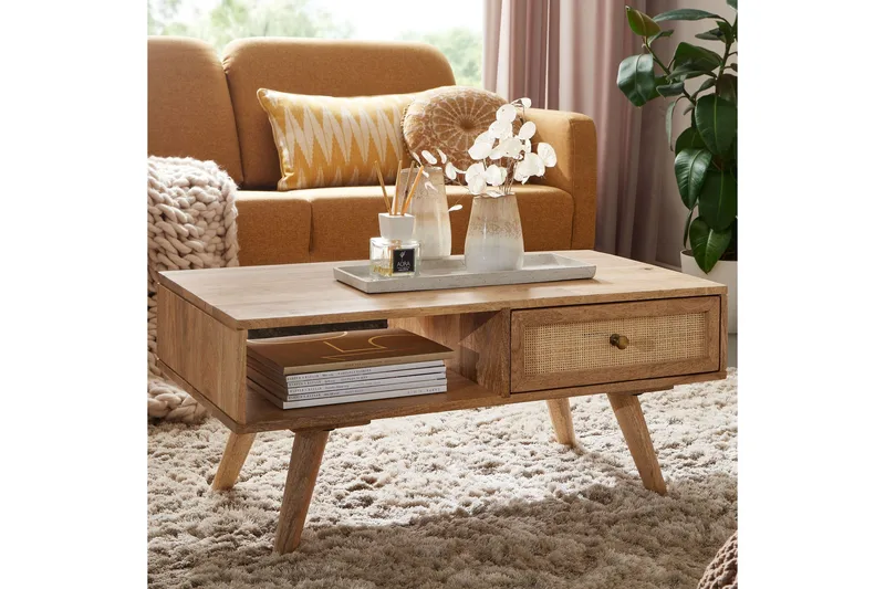 Willowdale Sofabord 45 cm - Brun - Møbler - Bord - Sofabord & salongbord