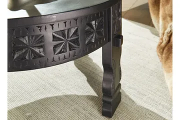 Willowdale Sofabord 60 cm Rundt - Svart - Møbler - Bord - Sofabord & salongbord