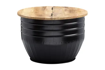 Willowdale Sofabord 60x41 cm Rundt - Brun/Svart - Møbler - Bord - Sofabord & salongbord