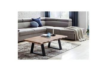 Sofabord Wohnling Gaya heltre Akasie trekantet kantutseende landlig stil - Møbler - Bord - Sofabord & salongbord