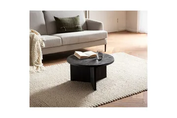 Sofabord Wohnling Heltre Rund 60 cm Klassisk Base Landlig Stil - Møbler - Bord - Sofabord & salongbord