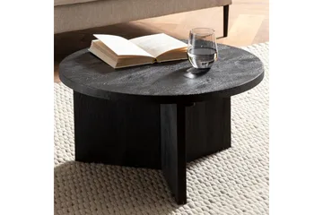 Sofabord Wohnling Heltre Rund 60 cm Klassisk Base Landlig Stil - Møbler - Bord - Sofabord & salongbord