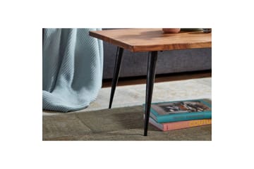 Sofabord Wohnling Heltre tre kant med nålemetallben landstil - Møbler - Bord - Sofabord & salongbord