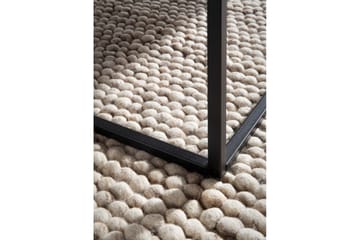 Sofabord Wohnling kvadrat 60 cm steinoptikk stil, klassisk metallramme, moderne utseende Svart marmor - Svart marmor - Møbler - Bord - Sofabord & salongbord
