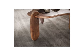 Sofabord Wohnling Massivt mangotre 78 cm organisk utseende moderne - Møbler - Bord - Sofabord & salongbord