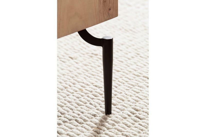 Sofabord Wohnling massivt tre 60 cm kube, kvadratisk, moderne stil lys brun - lys brun - Møbler - Bord - Sofabord & salongbord