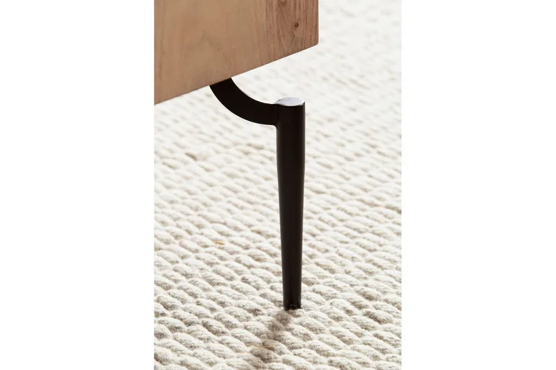 Sofabord Wohnling massivt tre 60 cm kube, kvadratisk, moderne stil lys brun - lys brun - Møbler - Bord - Sofabord & salongbord