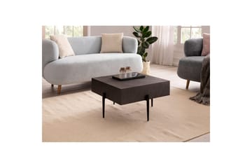 Sofabord Wohnling Massivt tre firkantet moderne steinutseende moderne - Møbler - Bord - Sofabord & salongbord