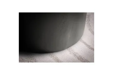 Sofabord Wohnling Massivt treverk rund 60 cm sylinderstil base klassisk moderne - Møbler - Bord - Sofabord & salongbord