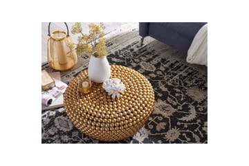 Sofabord Wohnling Metall Rund 60 cm Halvkule Overflate Moderne - Møbler - Bord - Sofabord & salongbord