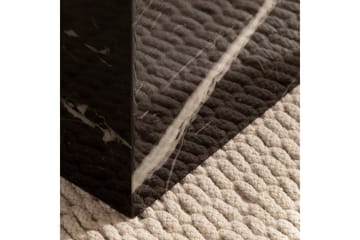 Sofabord Wohnling MONOBLOC marmorlook 40x40x45 cm, moderne stil Svart marmor - Svart marmor - Møbler - Bord - Sofabord & salongbord