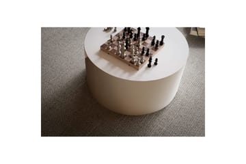 Sofabord Wohnling MONOBLOC rund 60 cm, moderne stil Hvit - Hvit - Møbler - Bord - Sofabord & salongbord