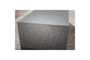 Sofabord Wohnling Monoblokk betongutseende grå moderne - Møbler - Bord - Sofabord & salongbord