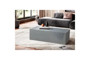 Sofabord Wohnling Monoblokk betongutseende grå moderne - Møbler - Bord - Sofabord & salongbord