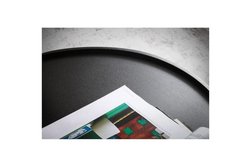Sofabord Wohnling Rund 60 cm Sopputseende Metall Modern Look - Møbler - Bord - Sofabord & salongbord