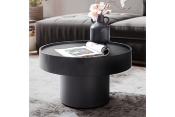 Sofabord Wohnling Rund 60 cm Sopputseende Metall Modern Look - Møbler - Bord - Sofabord & salongbord