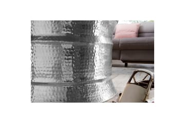 Sofabord Wohnling Rund hamret aluminiumsoverflate lakkert orientalsk - Møbler - Bord - Sofabord & salongbord