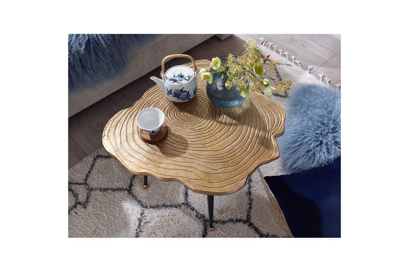 Sofabord Wohnling Trekantstil Metall Moderne med metallben - Møbler - Bord - Sofabord & salongbord